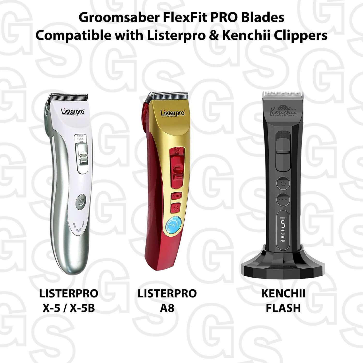 5F FlexFit PRO Hondentondeuse Mes (6,5 mm)