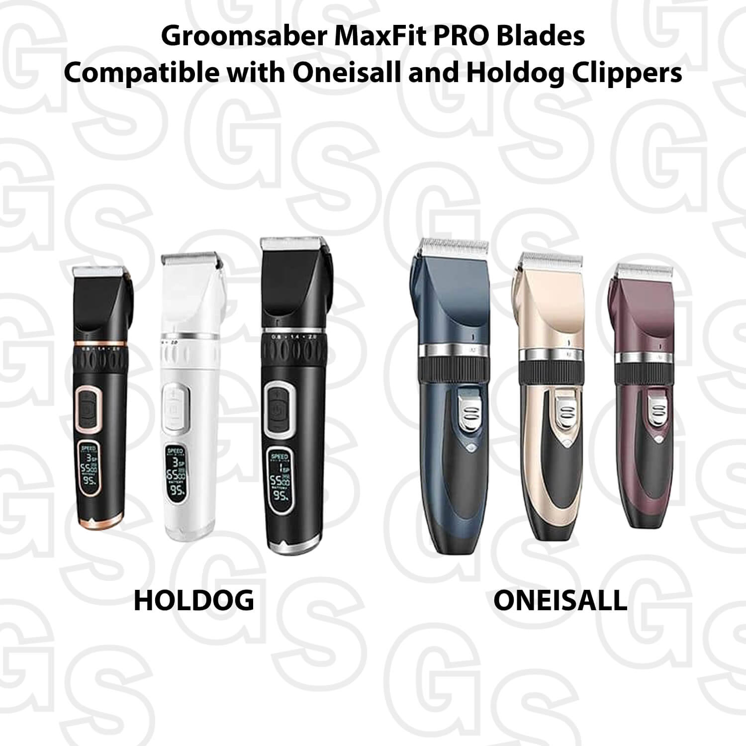 4F MaxFit PRO Hondentondeuse Mes (9,5 mm)